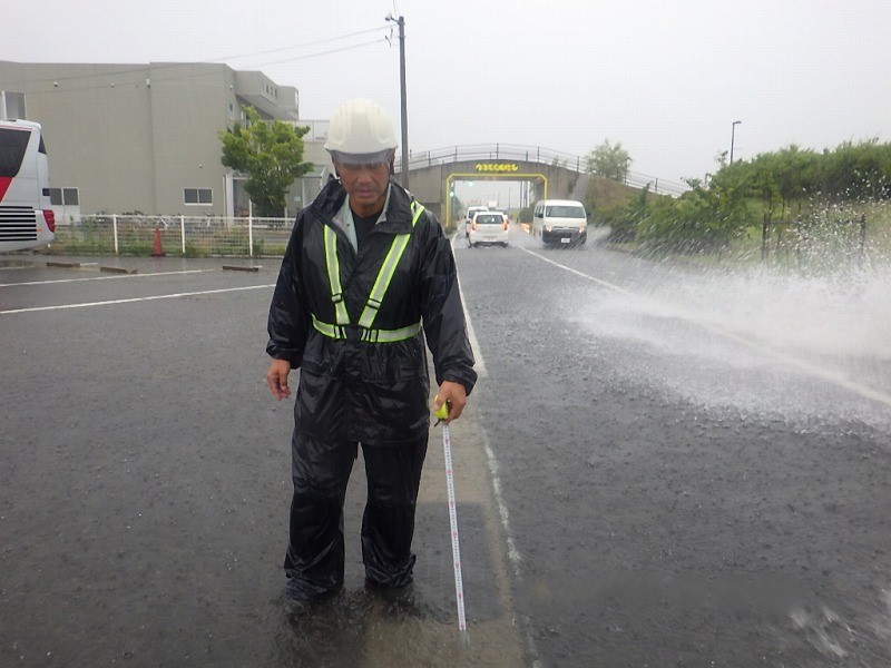 冠水パト状況